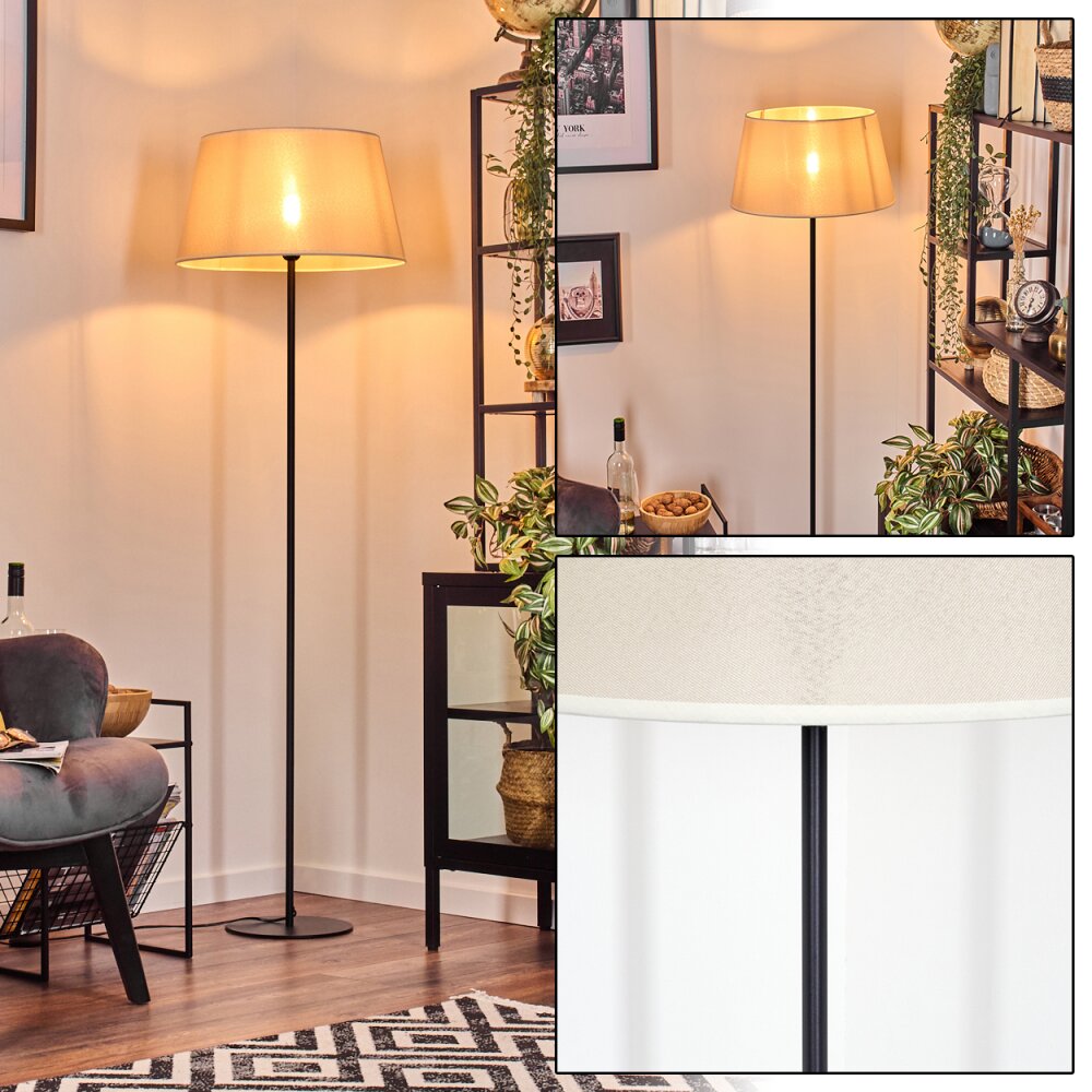 Bassagoda Stehleuchte 45 cm beige, Weiß, 1-flammig main product photo