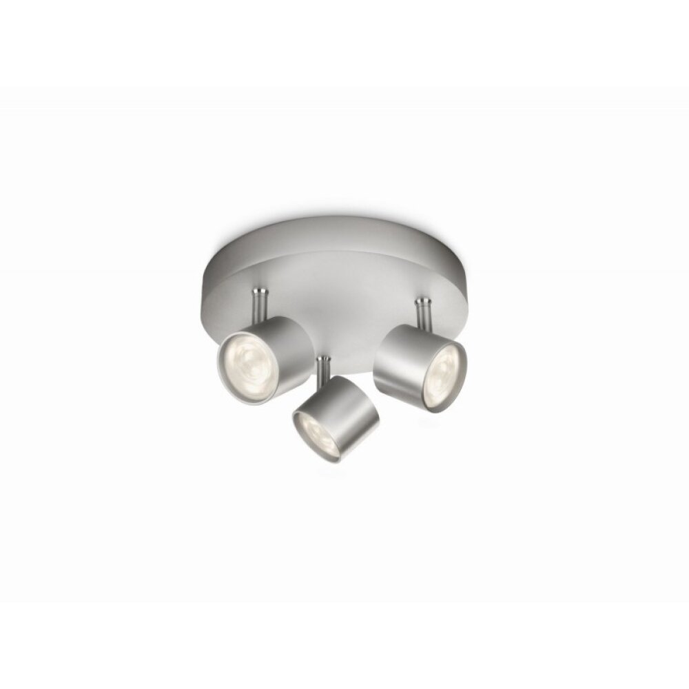 Philips STAR Aufbauspot LED Aluminium, 3-flammig main product photo