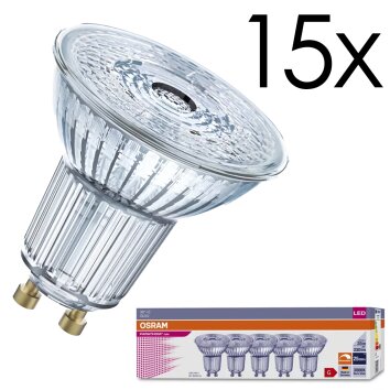 GU10 15er Set 3,4 Watt 3000 Kelvin 230 Lumen