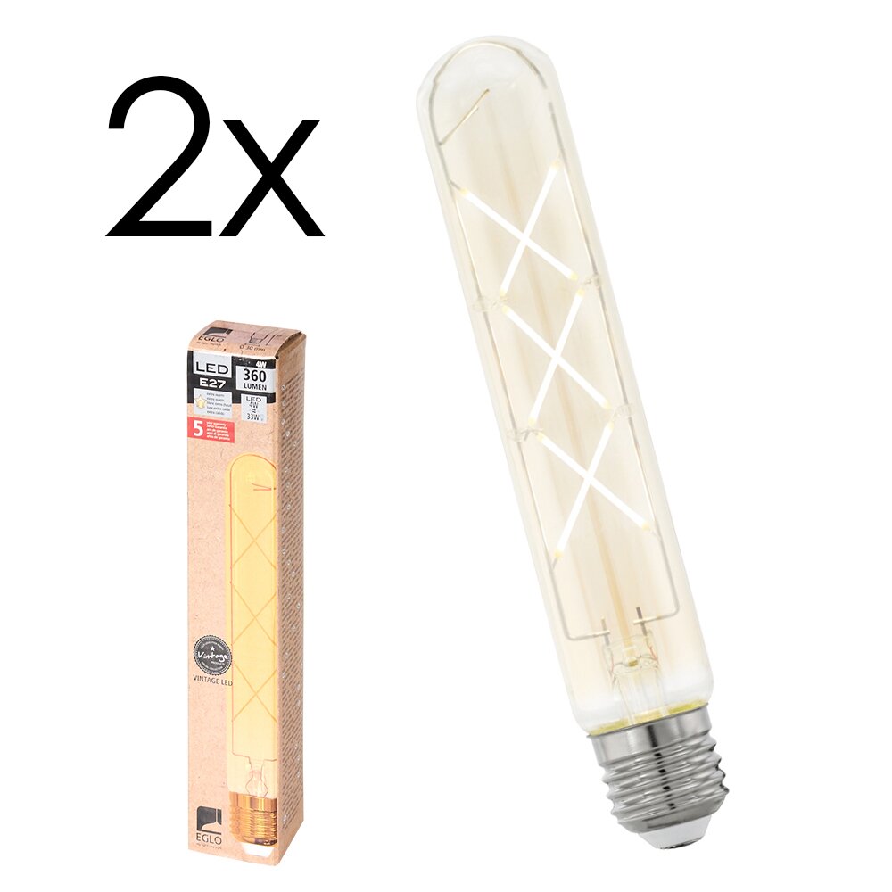 LED E27 2er Set 4 Watt 2200 Kelvin 360 Lumen main product photo
