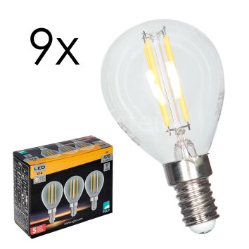 LED E14 9er Set 4 Watt 2700 470 Kelvin