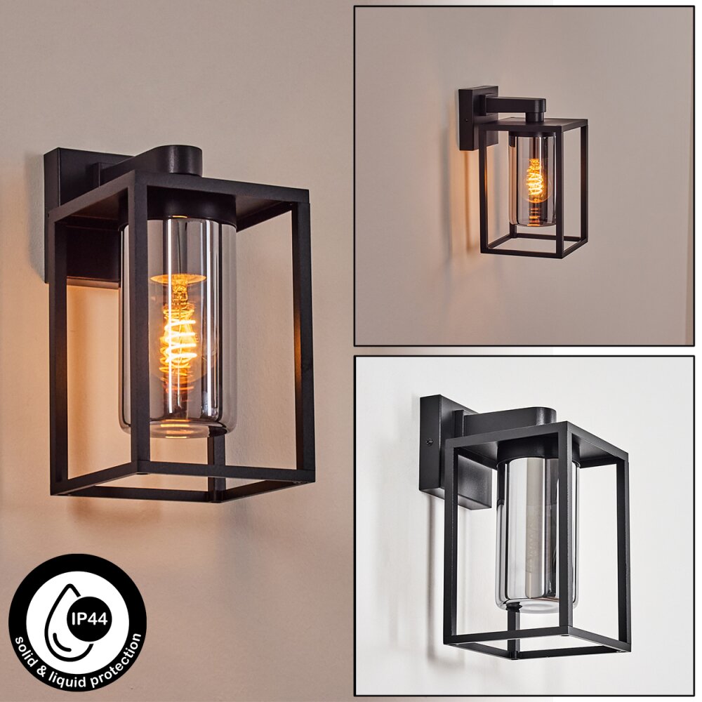 Trancozelos Außenwandleuchte Schwarz, 1-flammig main product photo