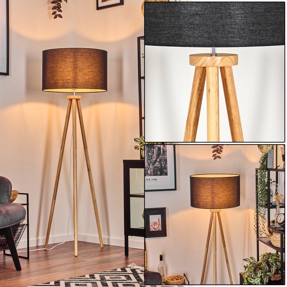 Flemming Stehleuchte Naturfarben, 1-flammig main product photo