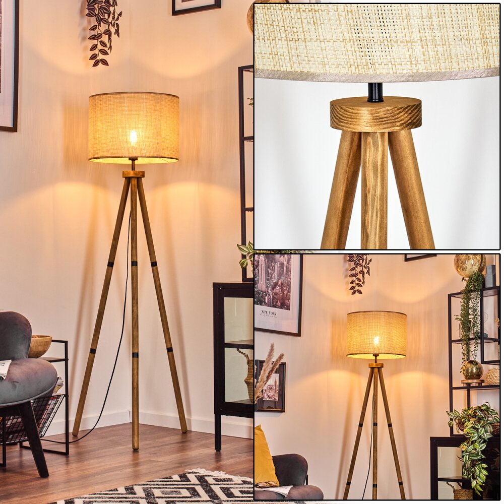 Sabadim Stehleuchte Naturfarben, 1-flammig main product photo