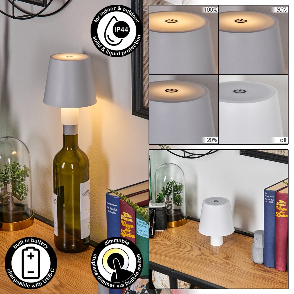 Salgadinho Tischleuchte LED Weiß, 1-flammig main product photo
