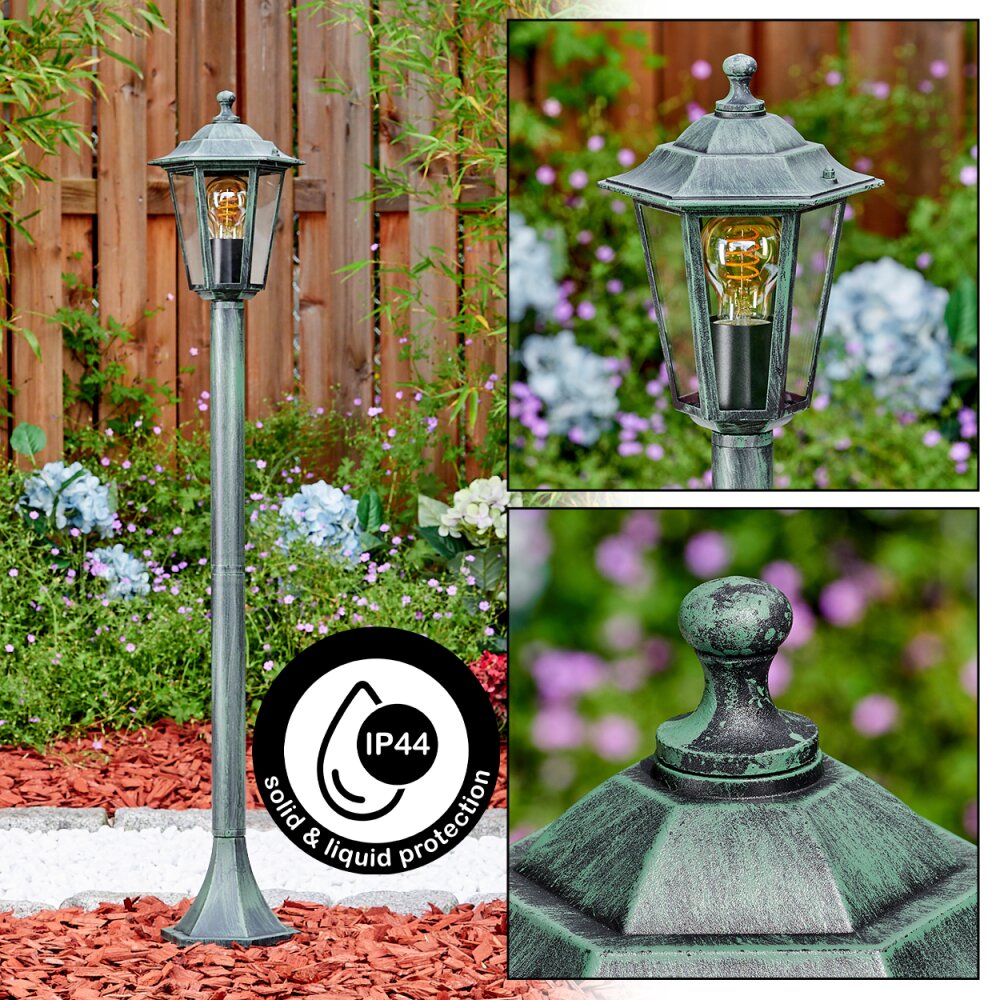 Loria Wegeleuchte Grün, Schwarz, 1-flammig main product photo