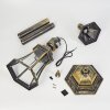 Etoe Wegeleuchte Braun, Gold, 1-flammig, Bewegungsmelder
