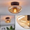 Mertola Deckenleuchte Glas 20 cm Bernsteinfarben, 1-flammig