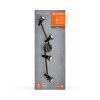 LEDVANCE Led Spot Deckenleuchte Schwarz, 4-flammig