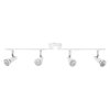 LEDVANCE Led Spot Deckenleuchte Weiß, 4-flammig