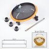 Koyoto Deckenleuchte Glas 15 cm Naturfarben, Schwarz, 3-flammig