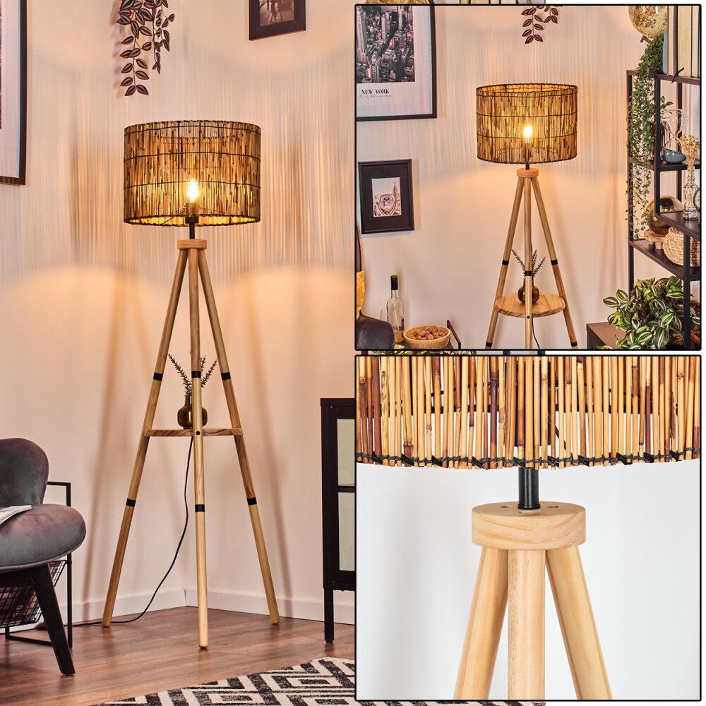 Cando Stehleuchte Naturfarben, 1-flammig main product photo