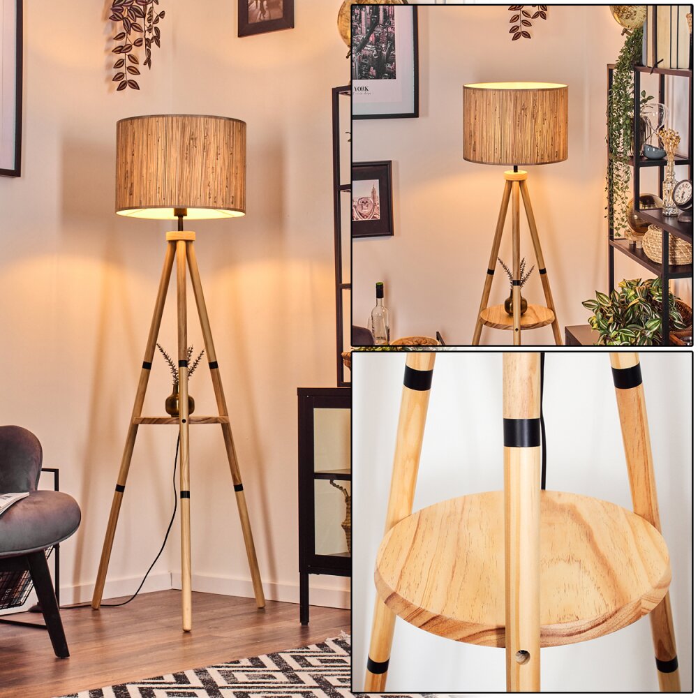 Bongal Stehleuchte Naturfarben, 1-flammig main product photo