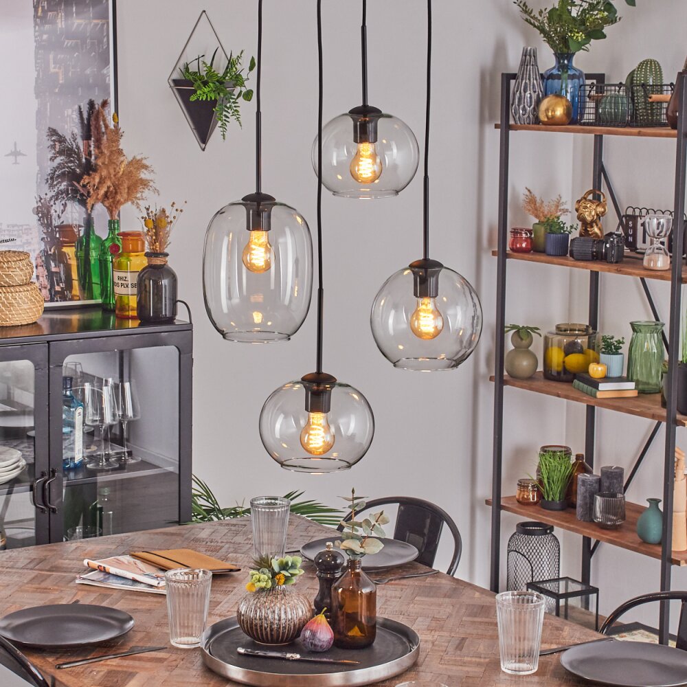 Soutinho Hängeleuchte Glas 20 cm Klar, 4-flammig main product photo