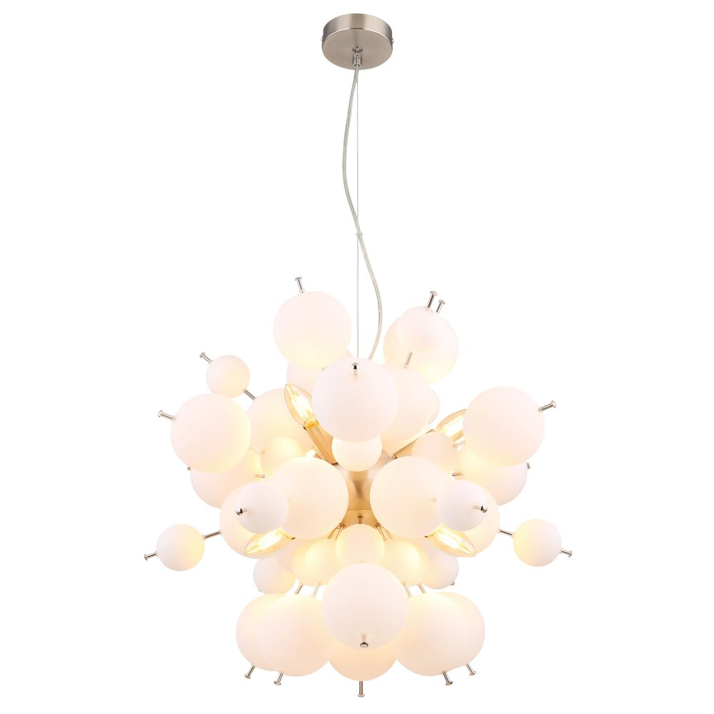 Globo Udo Hängeleuchte Nickel-Matt, 6-flammig main product photo