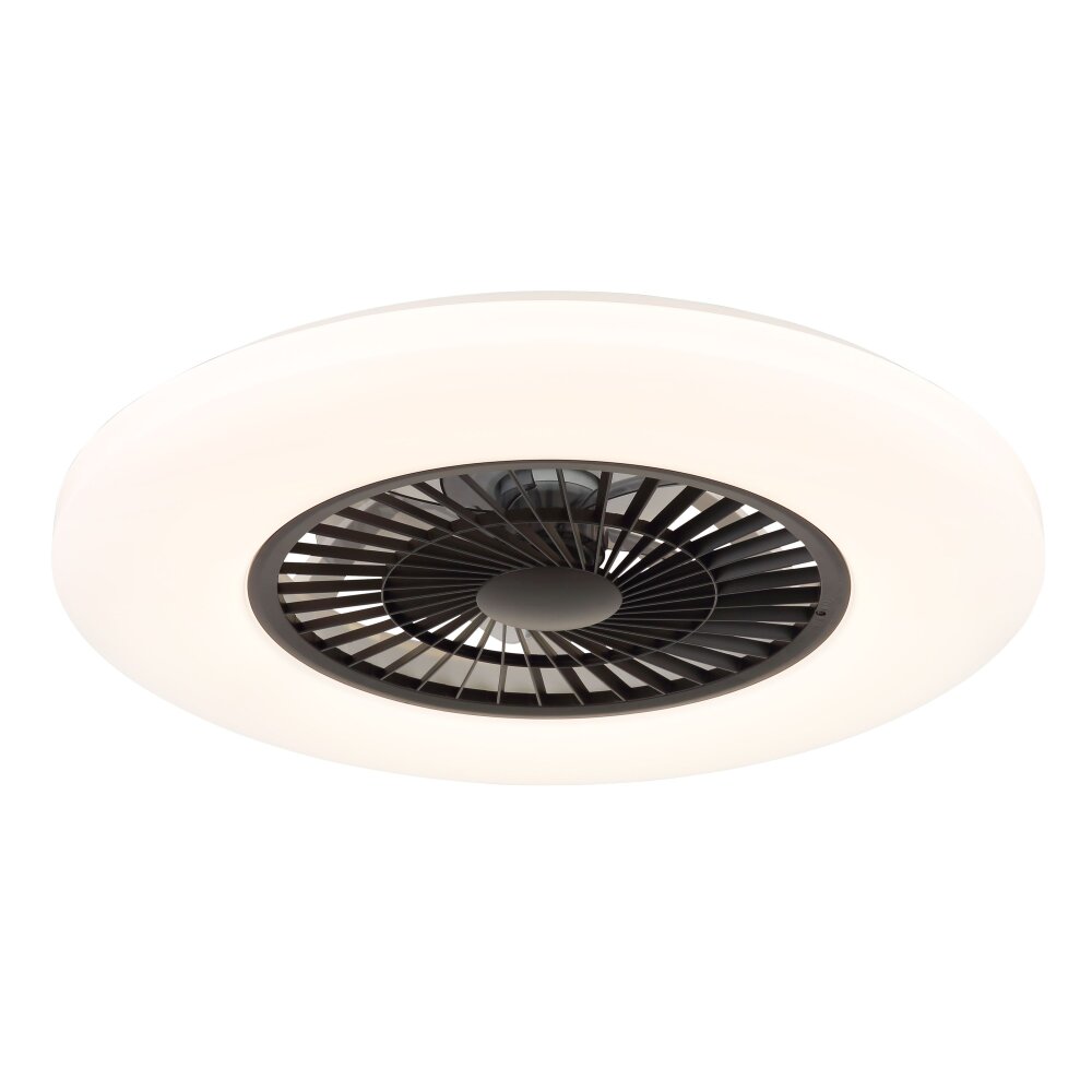 Globo Alva Deckenventilator LED Weiß, 1-flammig, Fernbedienung, Farbwechsler main product photo