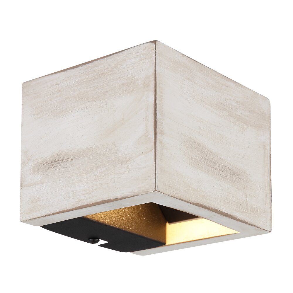 Globo Alina Wandleuchte LED Schwarz, Weiß, 1-flammig main product photo