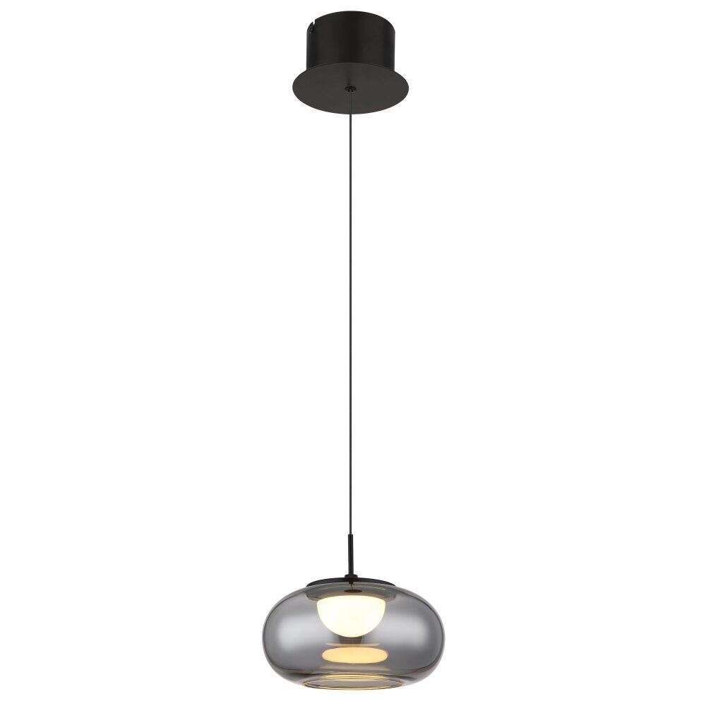 Globo Quintara Hängeleuchte LED Schwarz, 1-flammig main product photo