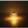 Globo Aida Tischleuchte LED Nickel-Matt, Transparent, Klar, 1-flammig