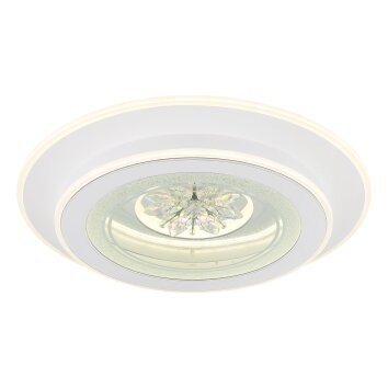 Globo Bluma Deckenleuchte LED Weiß, 1-flammig, Fernbedienung Globo Bluma Deckenleuchte LED Weiß, 1-flammig, Fernbedienung
