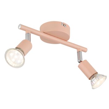 Globo Matrix Strahler Rosa, 2-flammig
