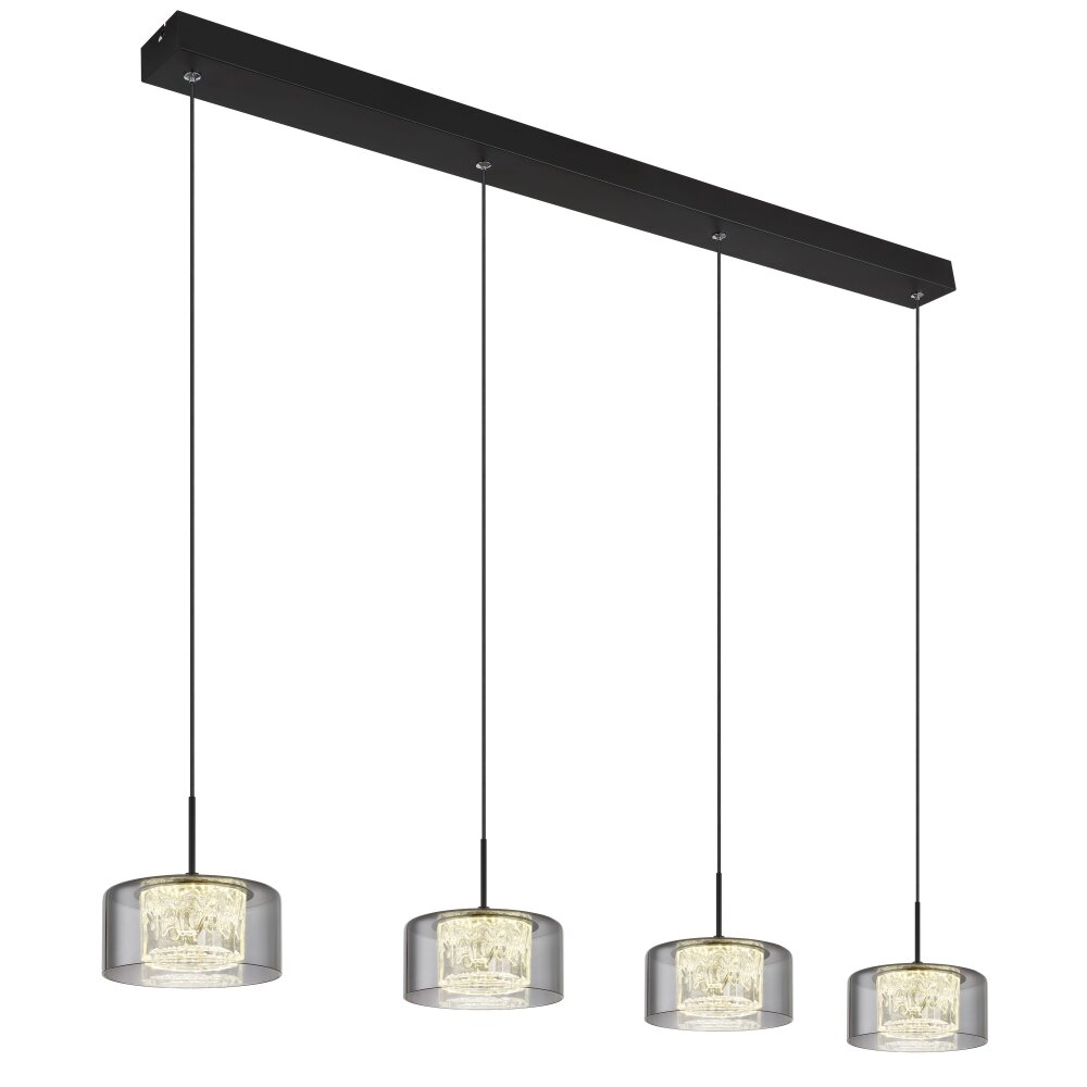 Globo Fogsy Hängeleuchte LED Schwarz, 1-flammig main product photo