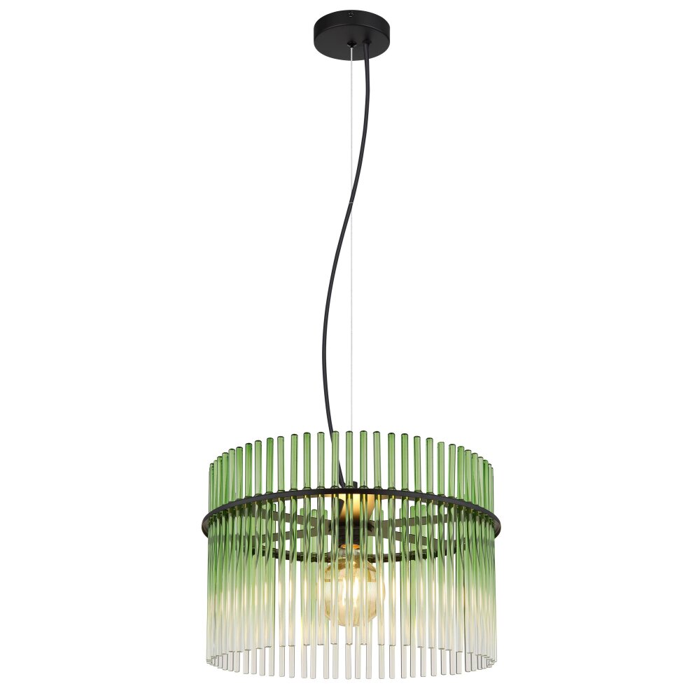 Globo Gorley Hängeleuchte Schwarz, 1-flammig main product photo