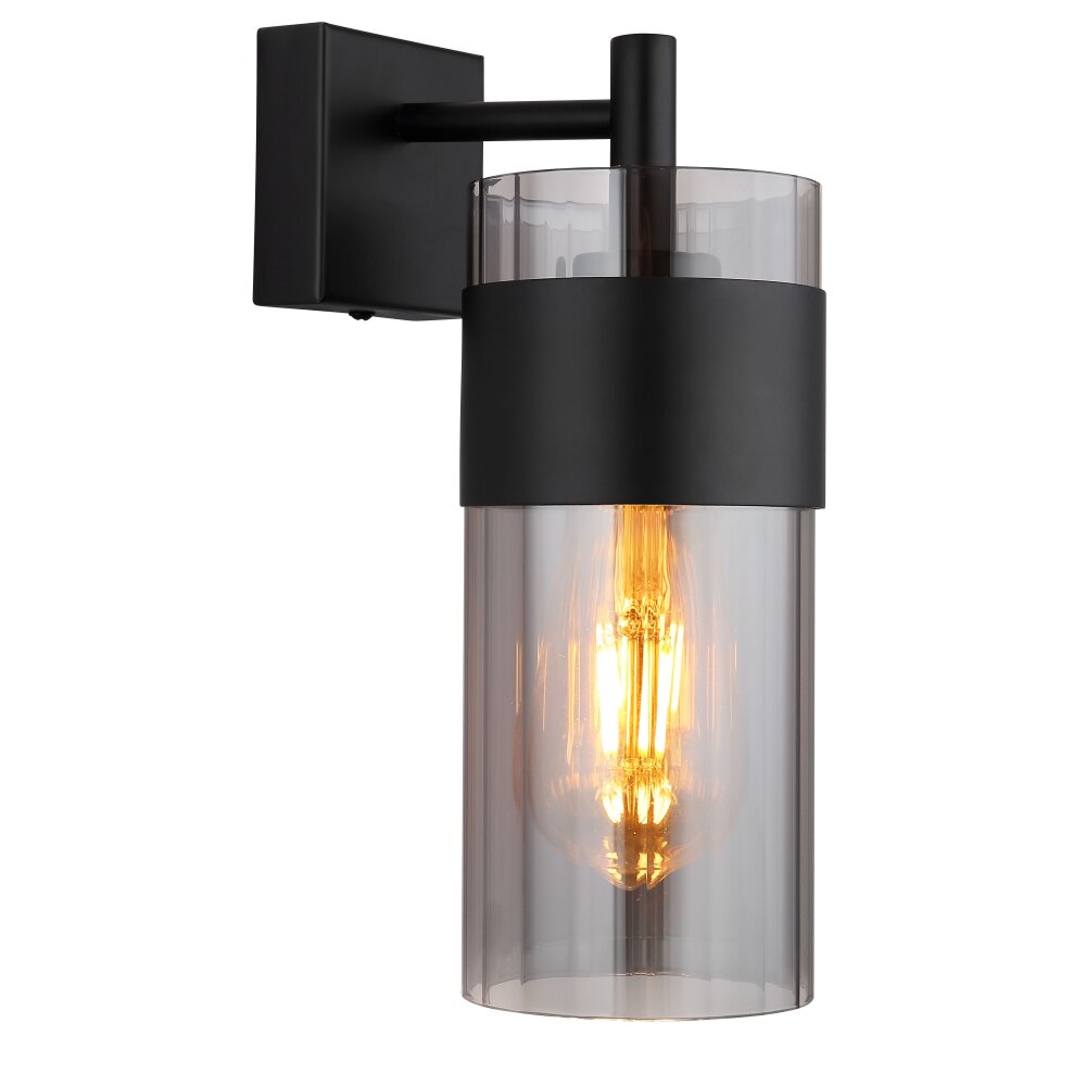 Globo Scarfina Wandleuchte Schwarz, 1-flammig main product photo
