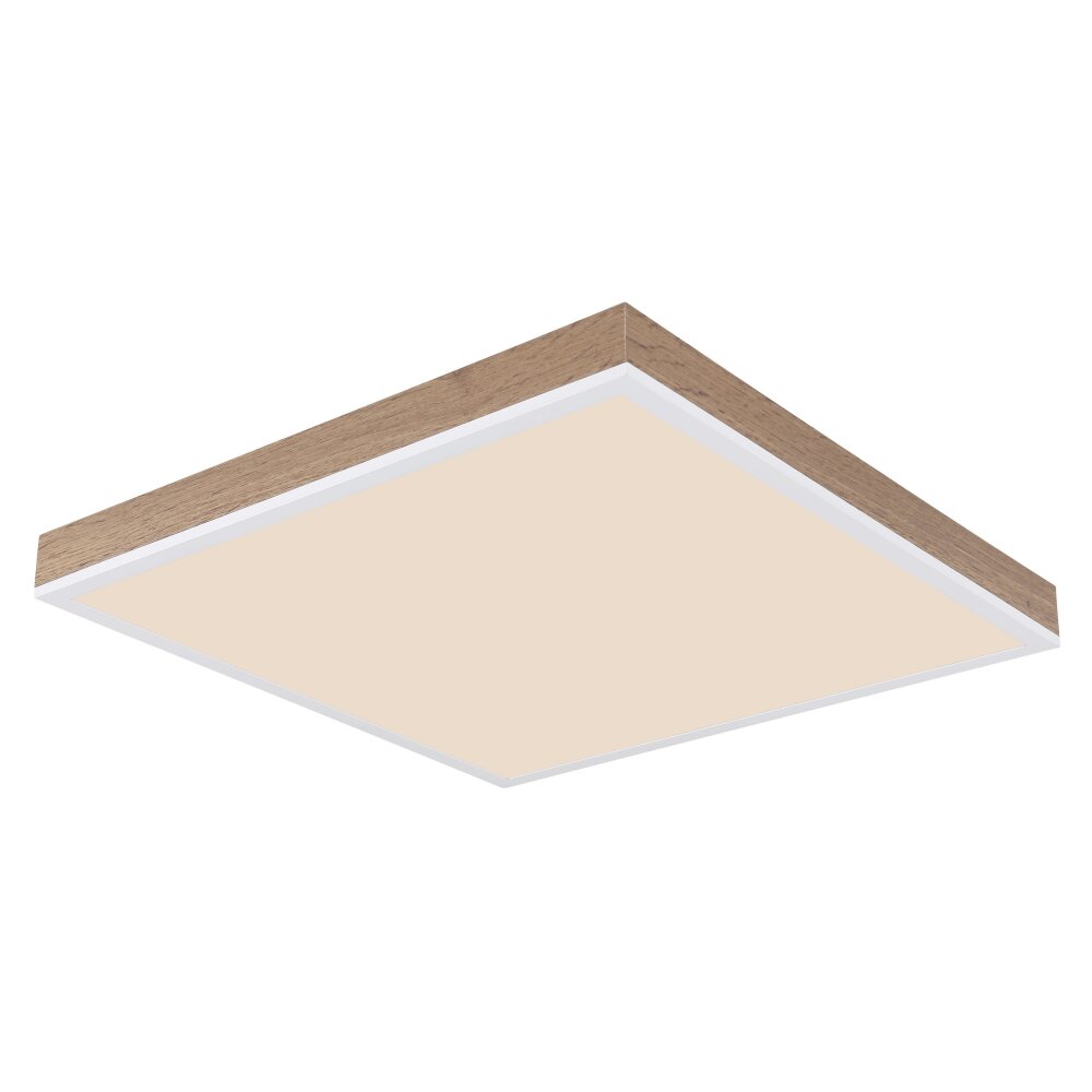 Globo Doro Deckenleuchte LED Naturfarben, Weiß, 1-flammig, Fernbedienung main product photo