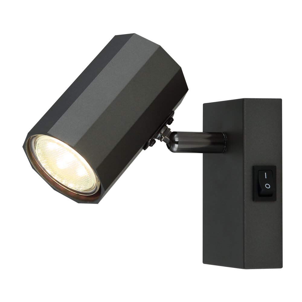Globo James Strahler Grau, 1-flammig main product photo