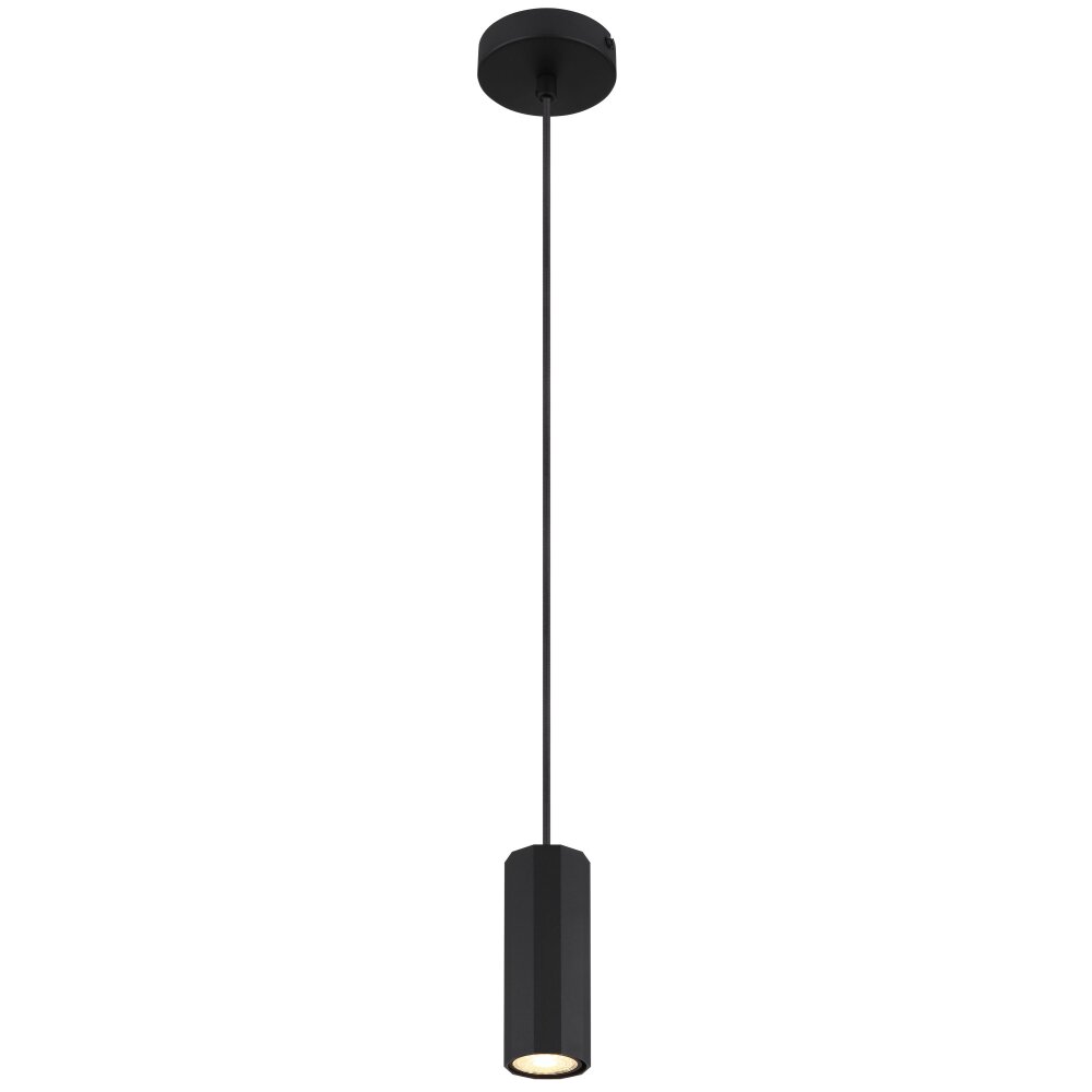 Globo James Hängeleuchte Schwarz, 1-flammig main product photo