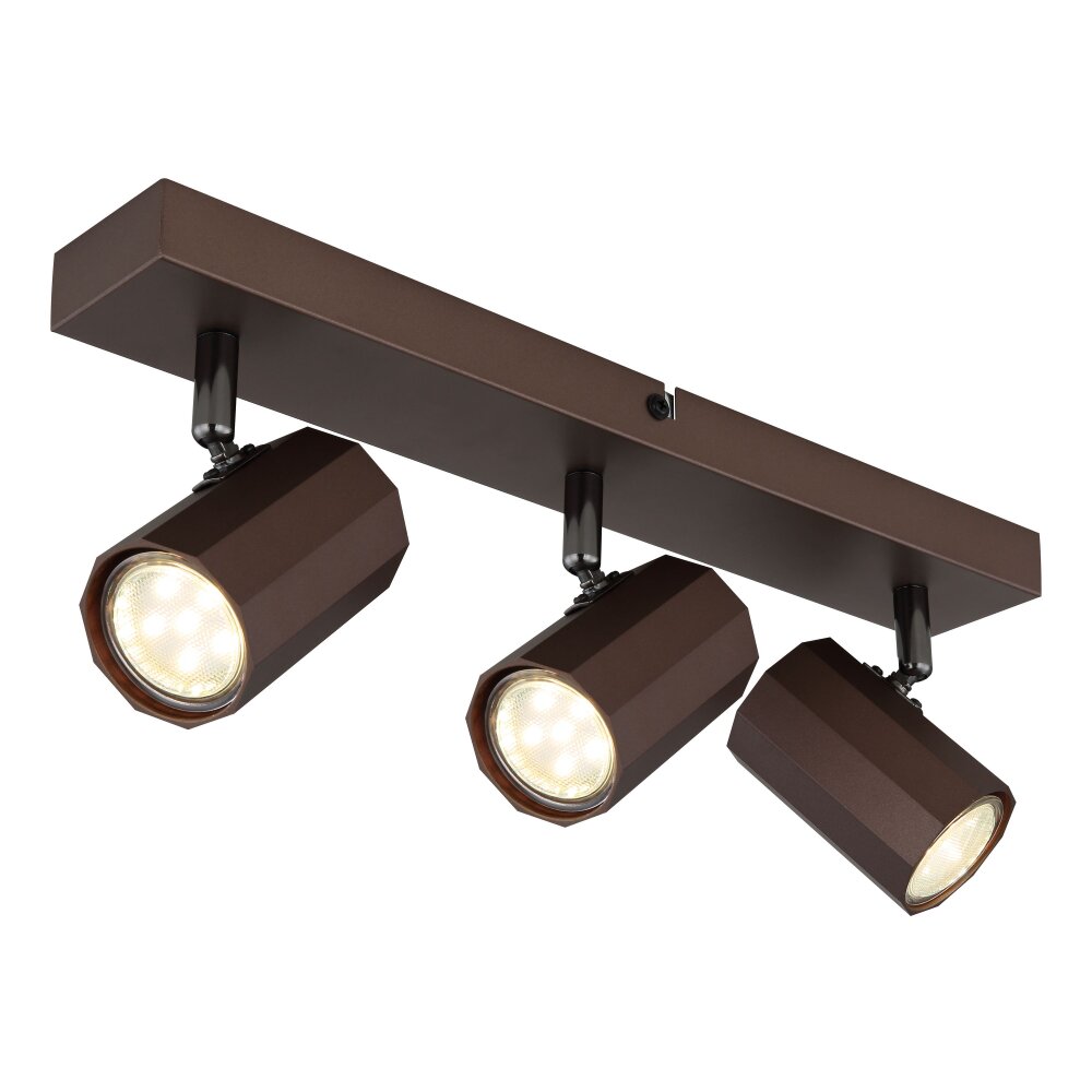 Globo James Strahler Bronze, 3-flammig main product photo