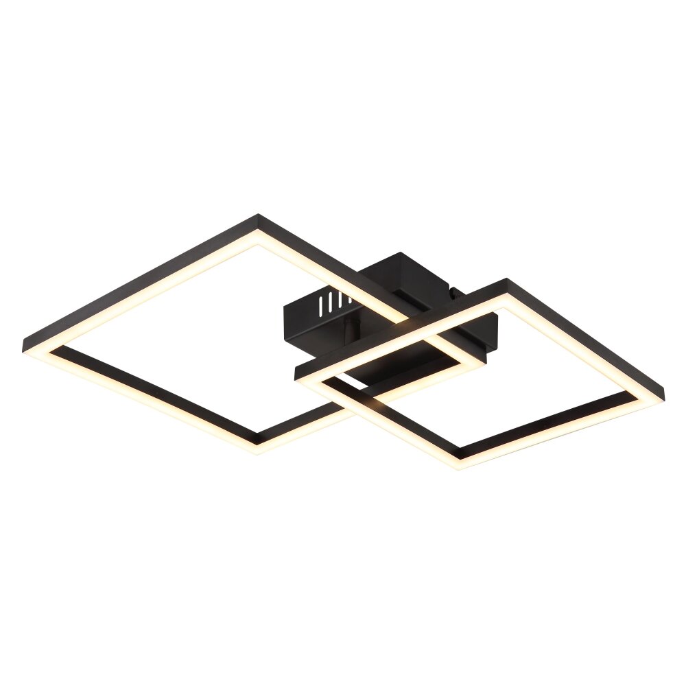 Globo Tyler Deckenleuchte LED Schwarz, 1-flammig main product photo
