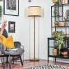 Chellas Stehleuchte Naturfarben, 1-flammig