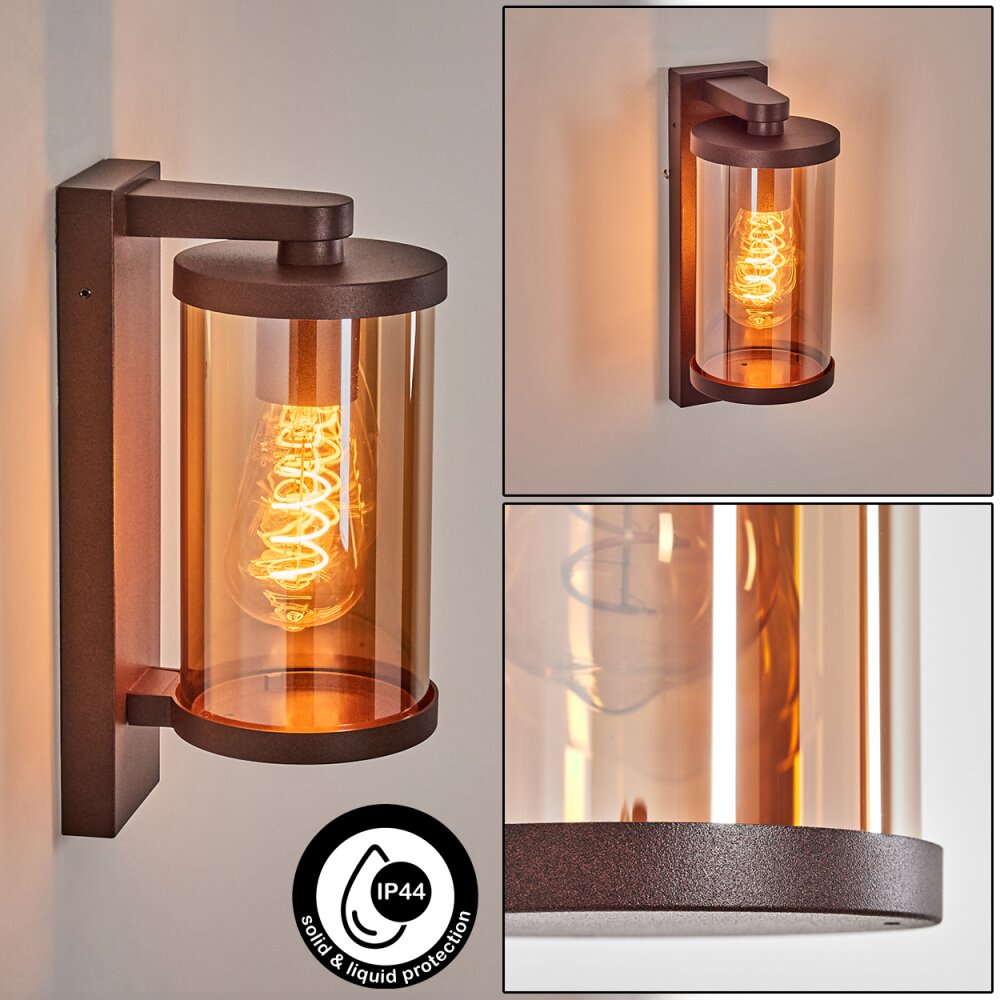 Telhada Außenwandleuchte Rostfarben, 1-flammig main product photo
