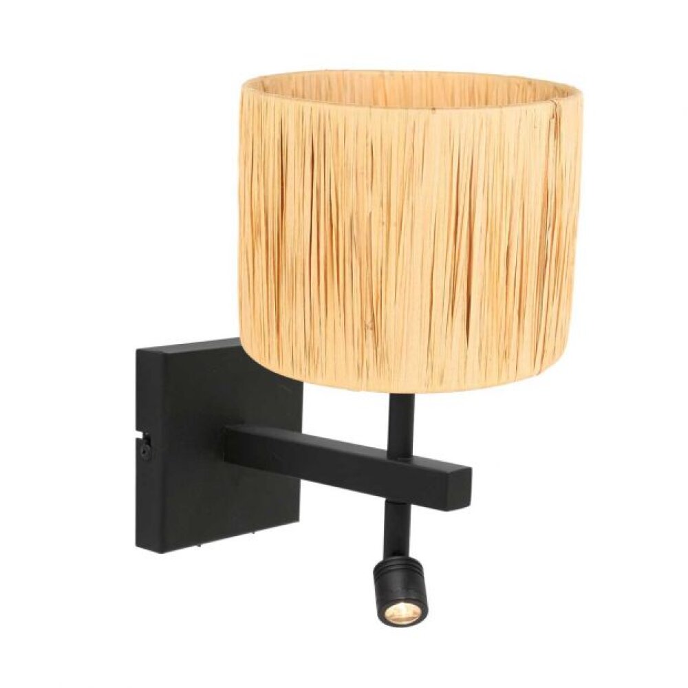 Steinhauer Stang Wandleuchte LED Schwarz, 2-flammig main product photo