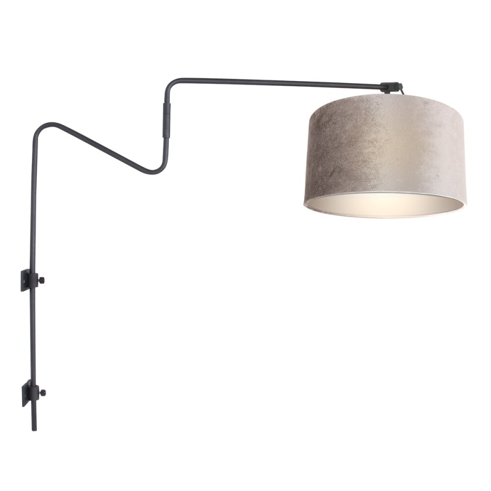 Steinhauer Linstrøm Wandleuchte Schwarz, 1-flammig main product photo
