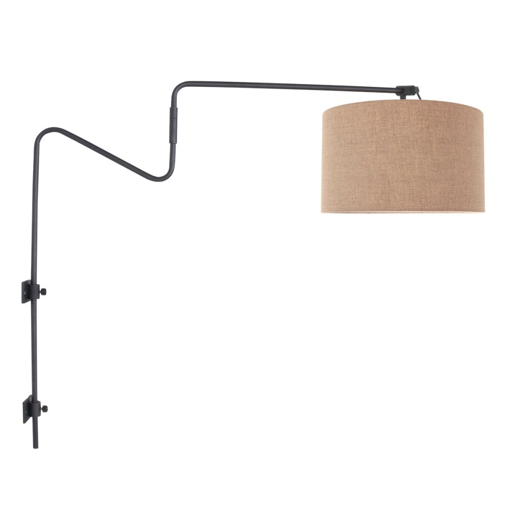 Steinhauer Linstrøm Wandleuchte Schwarz, 1-flammig main product photo