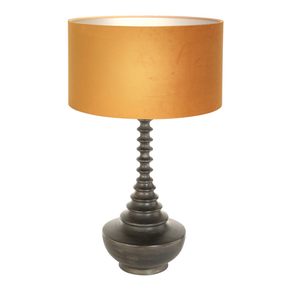 Steinhauer Bois Tischleuchte Schwarz, 1-flammig main product photo