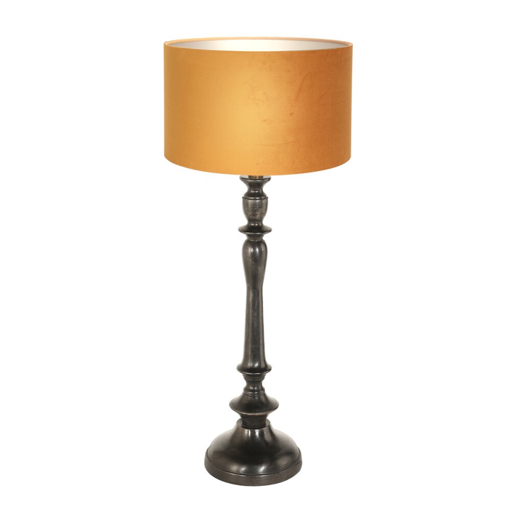 Steinhauer Bois Tischleuchte Schwarz, 1-flammig main product photo