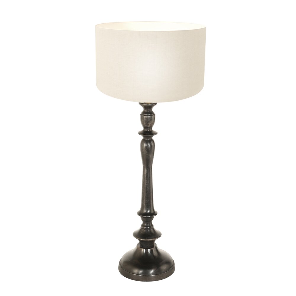 Steinhauer Bois Tischleuchte Schwarz, 1-flammig main product photo