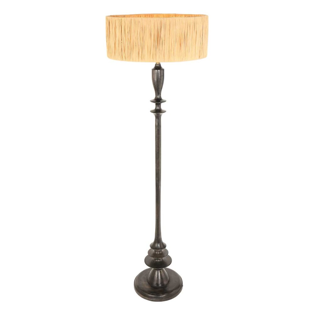Steinhauer Bois Stehleuchte Schwarz, 1-flammig main product photo