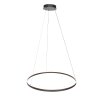Steinhauer Ringlux Pendelleuchte LED Schwarz, 2-flammig