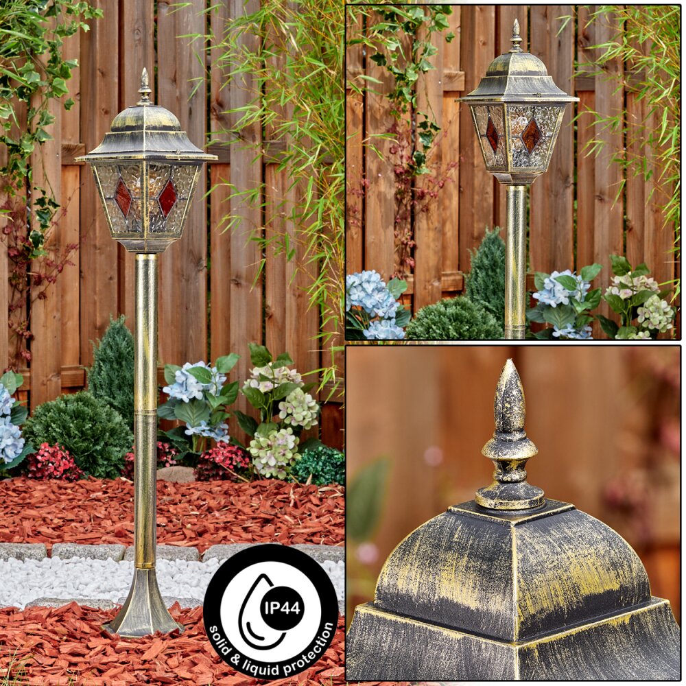 Chatelain Wegeleuchte Gold, Schwarz, 1-flammig main product photo