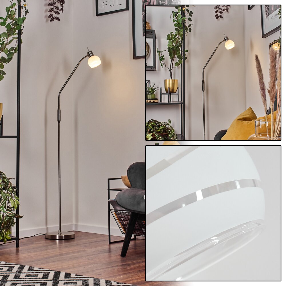 Warga Stehleuchte Nickel-Matt, 1-flammig main product photo