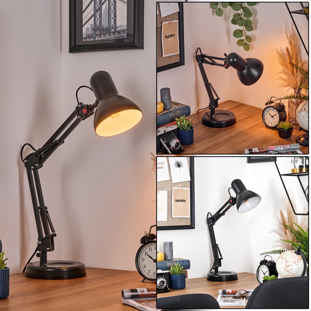 Nurmasuando Tischleuchte Schwarz, 1-flammig main product photo