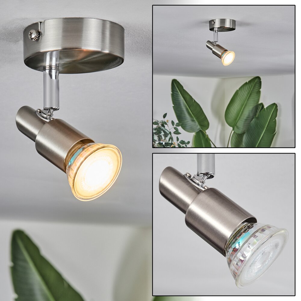 Gropptorp Deckenleuchte Nickel-Matt, 1-flammig main product photo