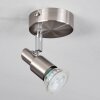 Gropptorp Deckenleuchte Nickel-Matt, 1-flammig