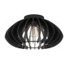 Eglo COSSANO 3 Deckenleuchte Schwarz, 1-flammig