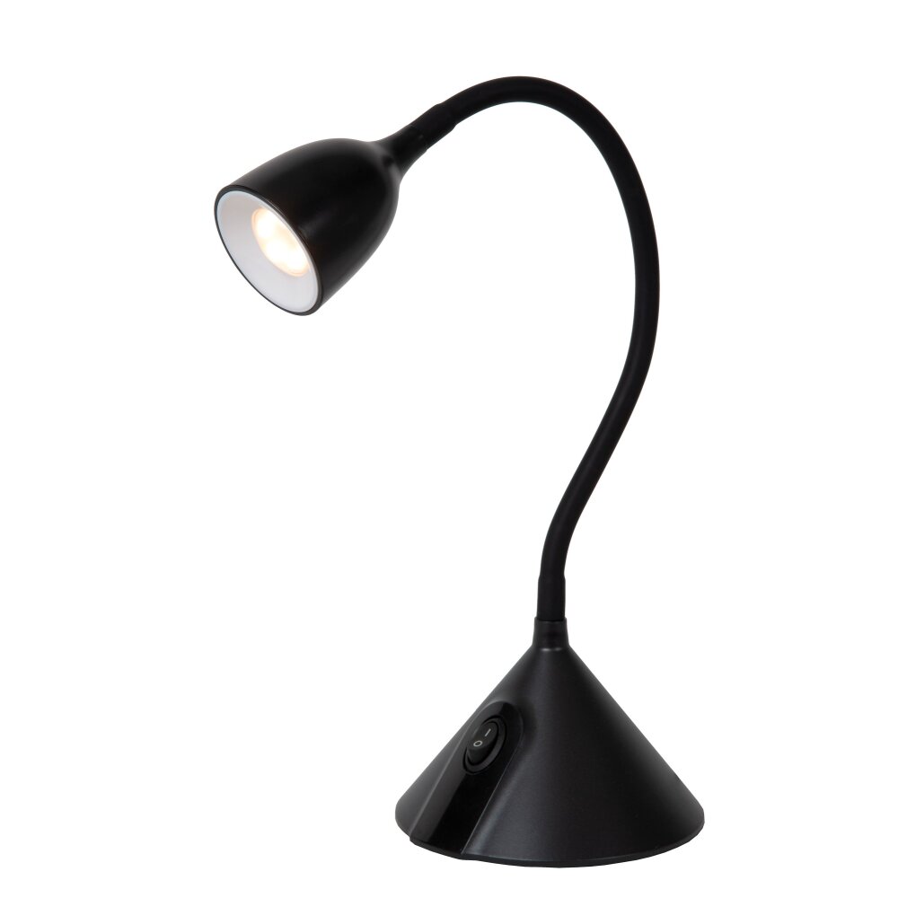 Lucide MILO Tischleuchte LED Schwarz, 1-flammig main product photo